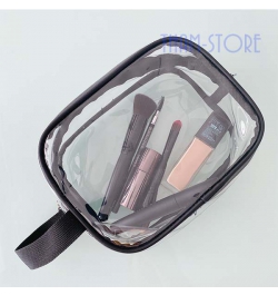 Túi đựng mỹ phẩm trong suốt size trung