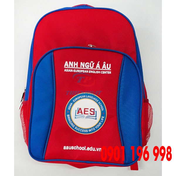 Sản xuất balo ngoại ngữ in logo giá rẻ nhất