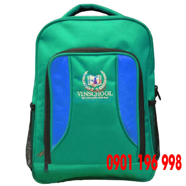 May balo trung tâm anh ngữ thêu logo