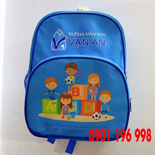 May balo mầm non in họa tiết đẹp giá rẻ