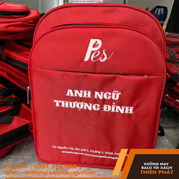 Balo trung tâm anh ngữ chất lượng cao