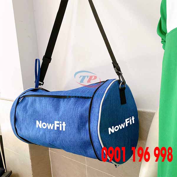 Cơ sở may túi trống gấp gọn in logo